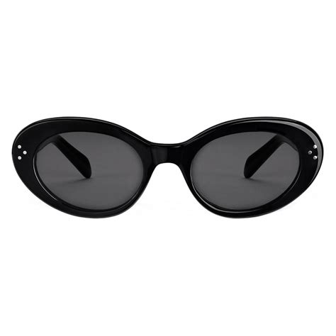 celine caty sunglasses black|celine cat eye s193 sunglasses.